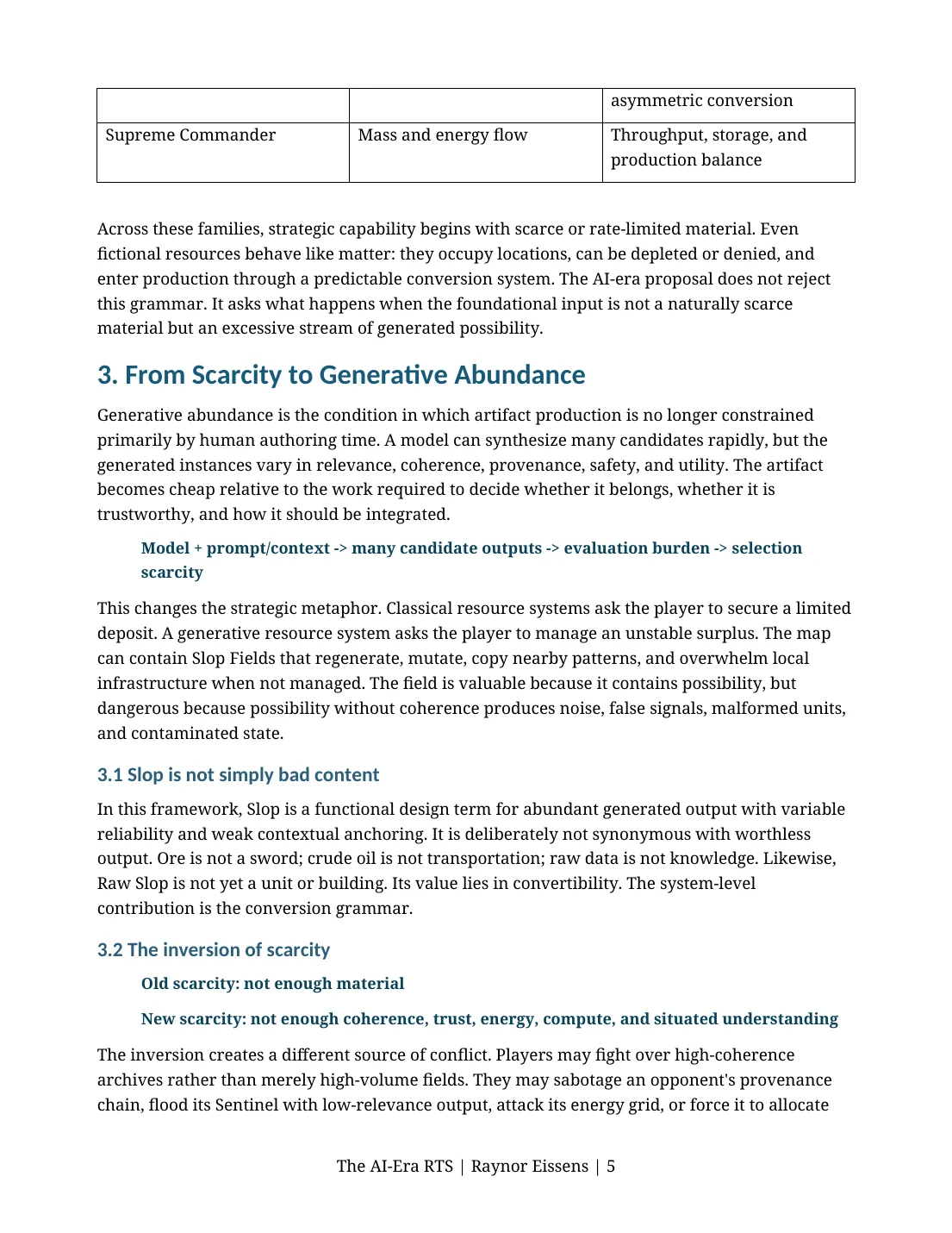 The AI Era RTS page 5