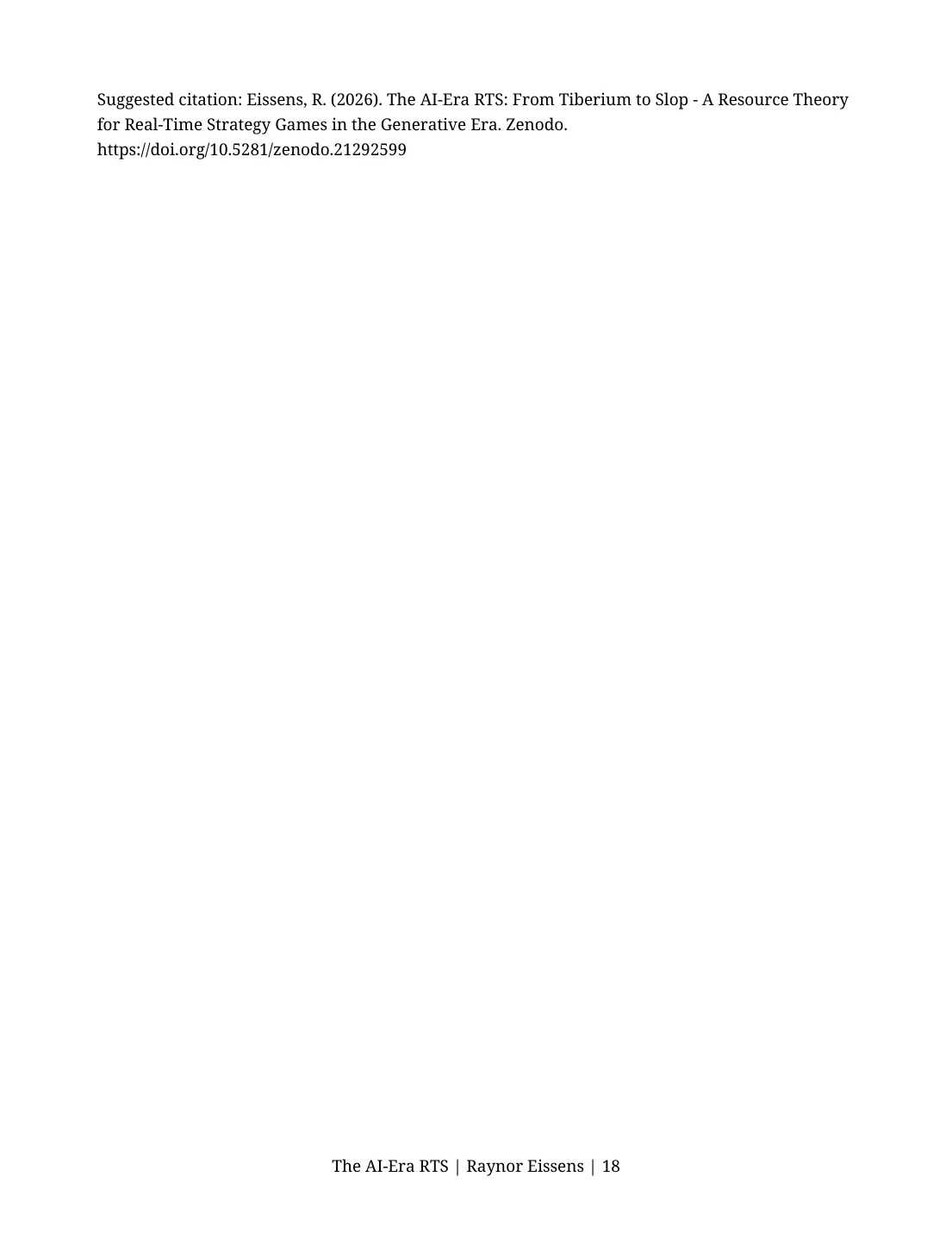 The AI Era RTS page 18